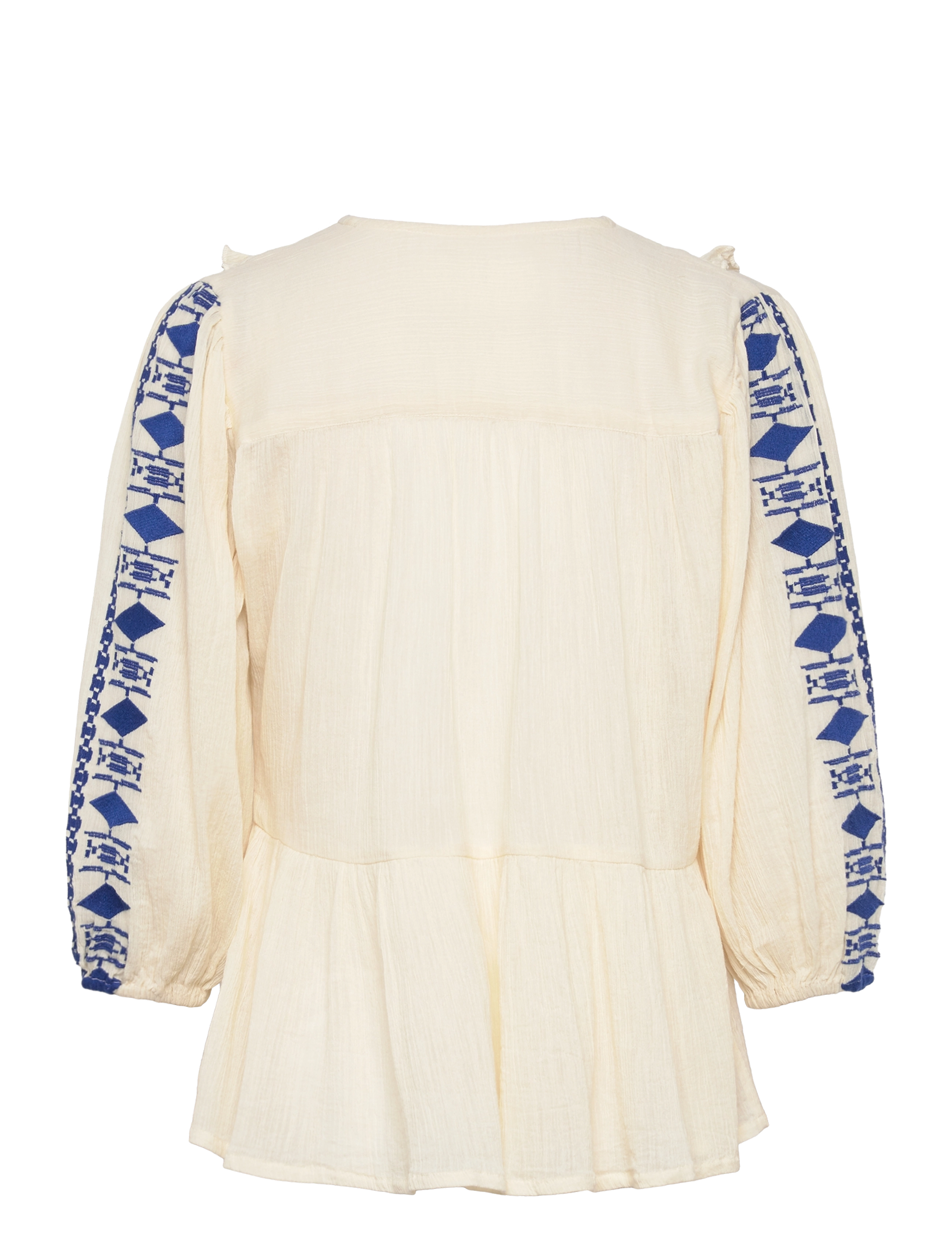 Lollys Laundry - KanpurLL Blouse 3/4 - blue - 1