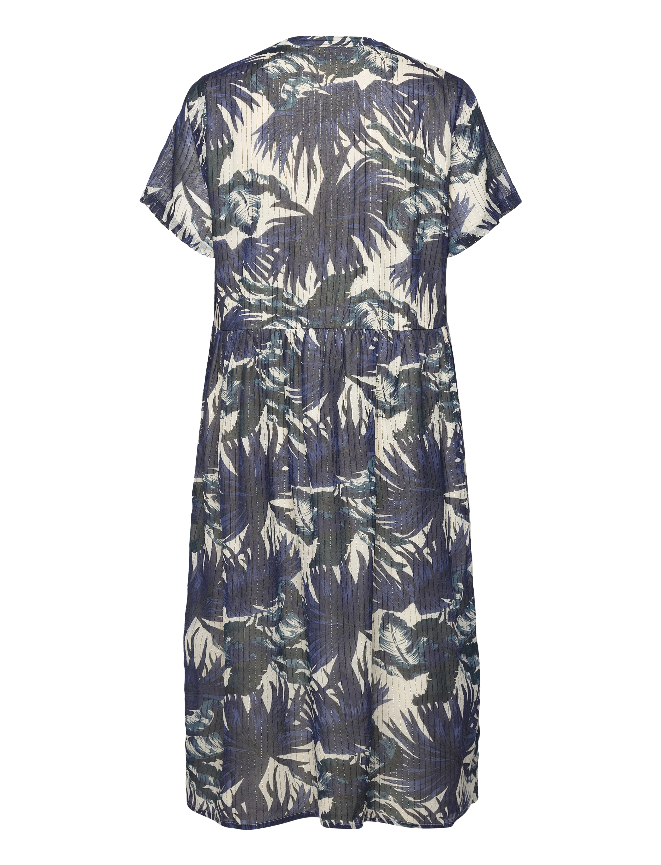 Lollys Laundry - AliyaLL Midi Dress SS - sommerkjoler - blue - 1