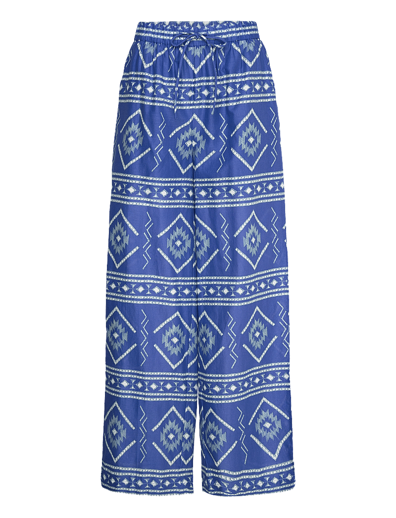 Lollys Laundry - RitaLL Pants - hosen mit weitem bein - blue - 0