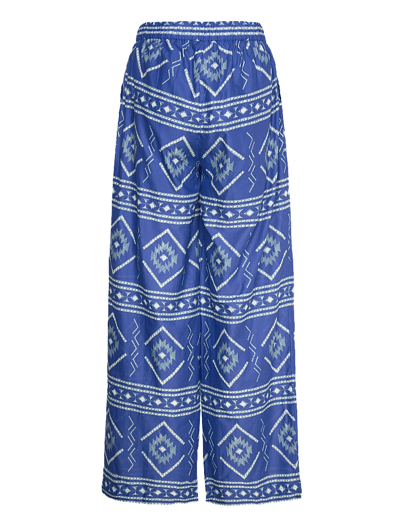 Lollys Laundry - RitaLL Pants - hosen mit weitem bein - blue - 1