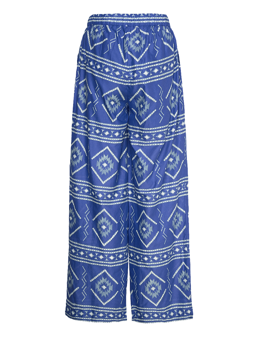 Lollys Laundry - RitaLL Pants - vide bukser - blue - 1