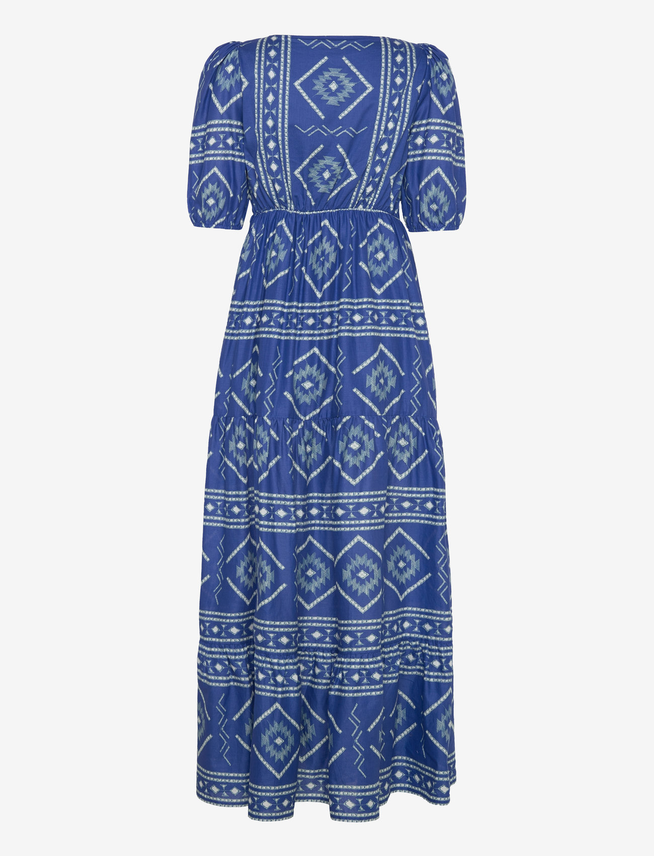 Lollys Laundry - GamboLL Maxi Dress SS - maxi kjoler - blue - 1