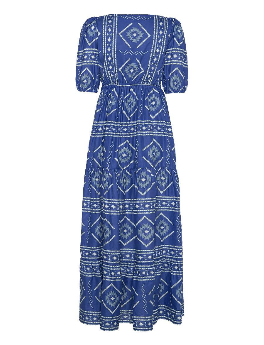 Lollys Laundry - GamboLL Maxi Dress SS - sukienki maxi - blue - 1