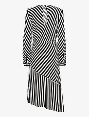 Lollys Laundry - RigaLL Midi Dress LS - midi dresses - stripe - 1