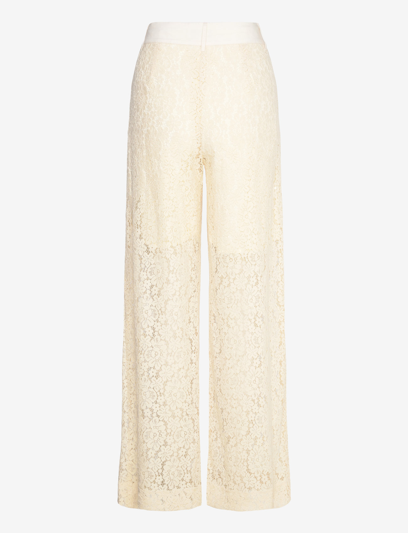Lollys Laundry - SheilaLL Pants - bukser med brede ben - creme - 1
