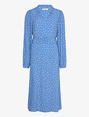 Lollys Laundry - ParisLL Midi Dress LS - midi kjoler - dot print - 0