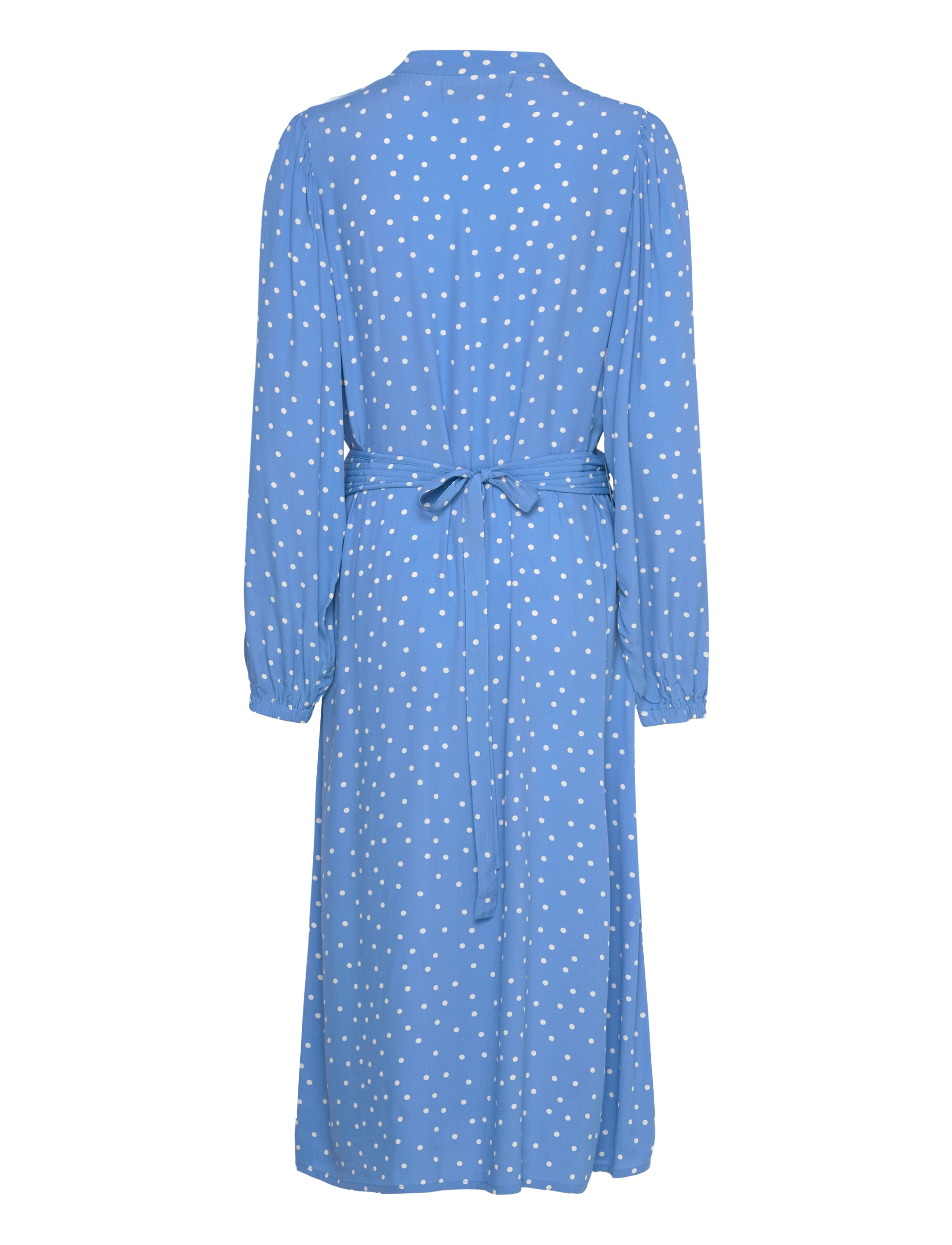 Lollys Laundry - ParisLL Midi Dress LS - midi kjoler - dot print - 1