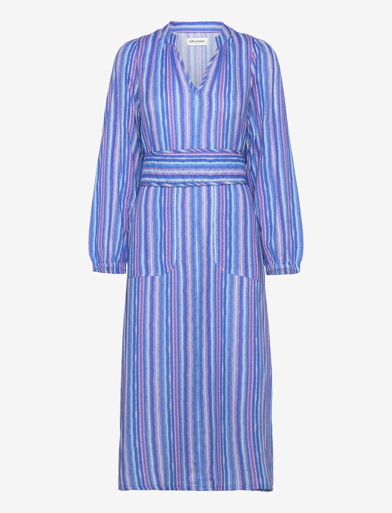 Lollys Laundry - ParisLL Midi Dress LS - multi - 0
