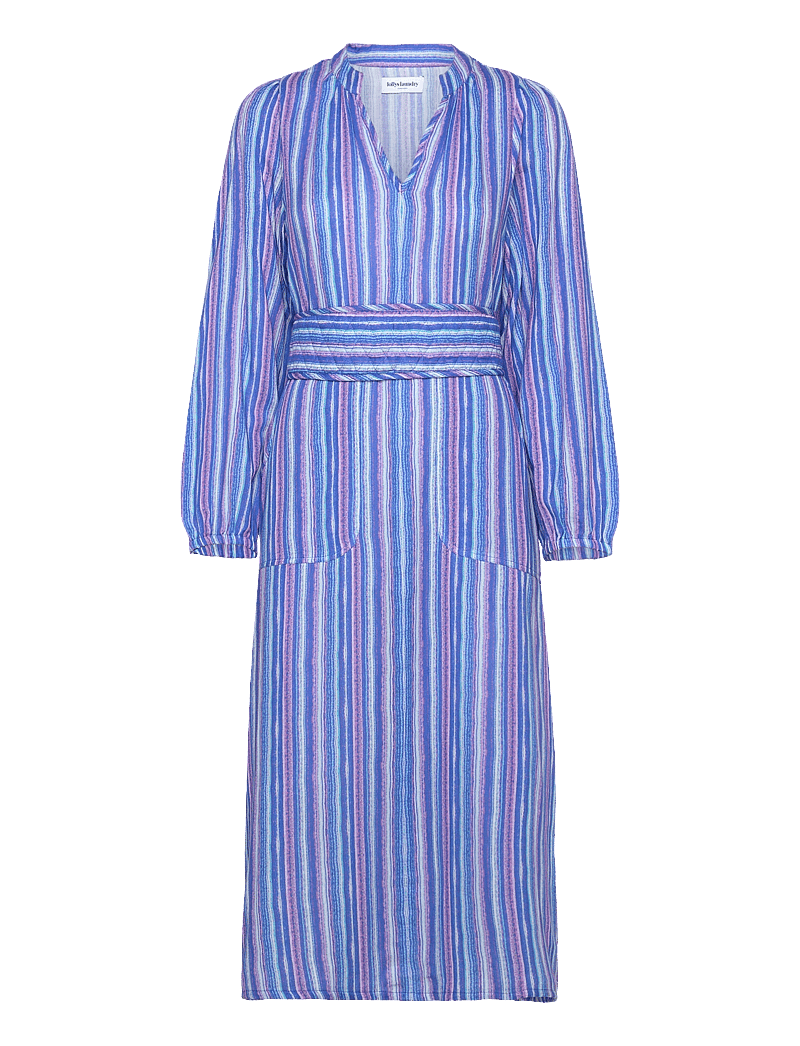 Lollys Laundry - ParisLL Midi Dress LS - multi - 0