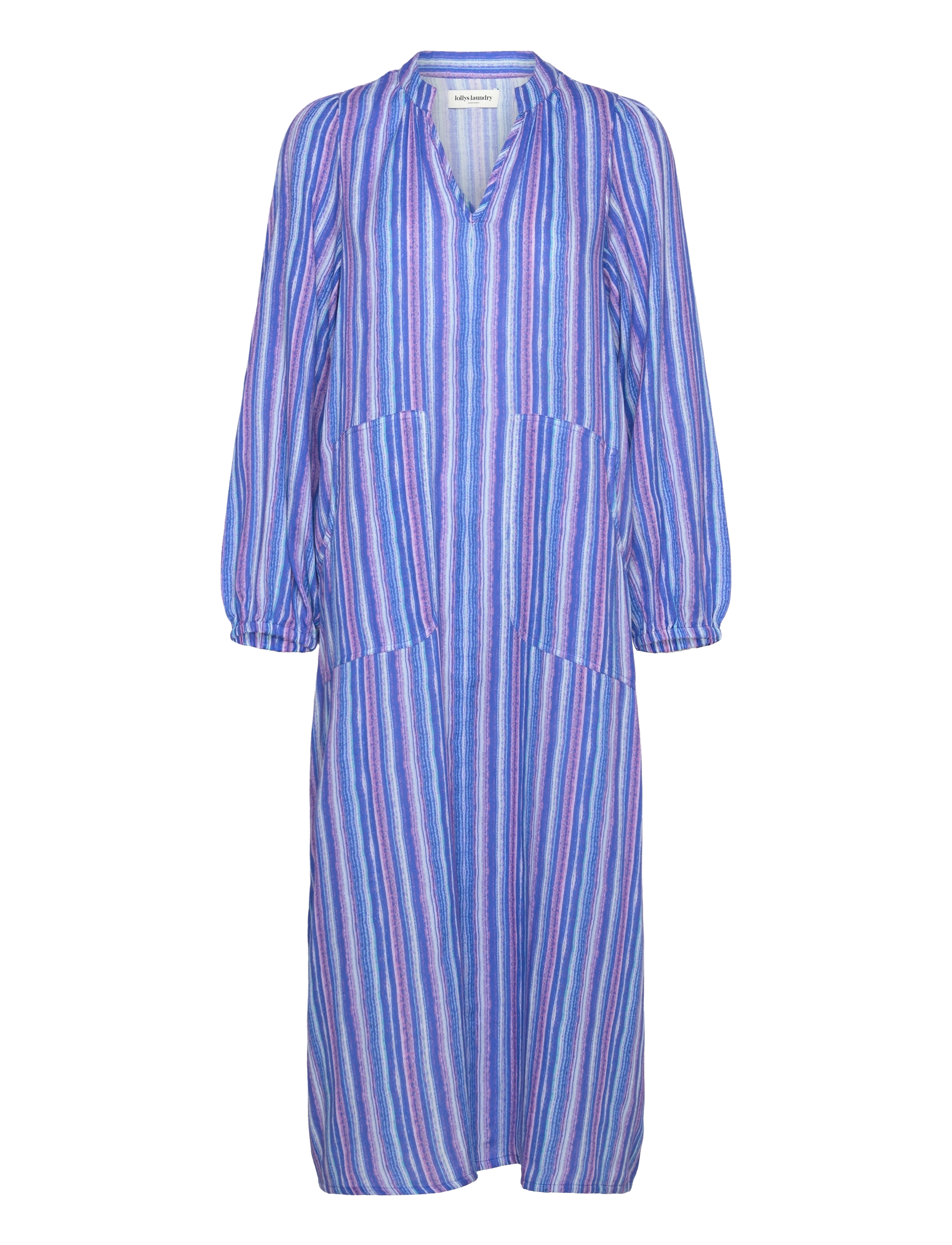 Lollys Laundry - ParisLL Midi Dress LS - multi - 2