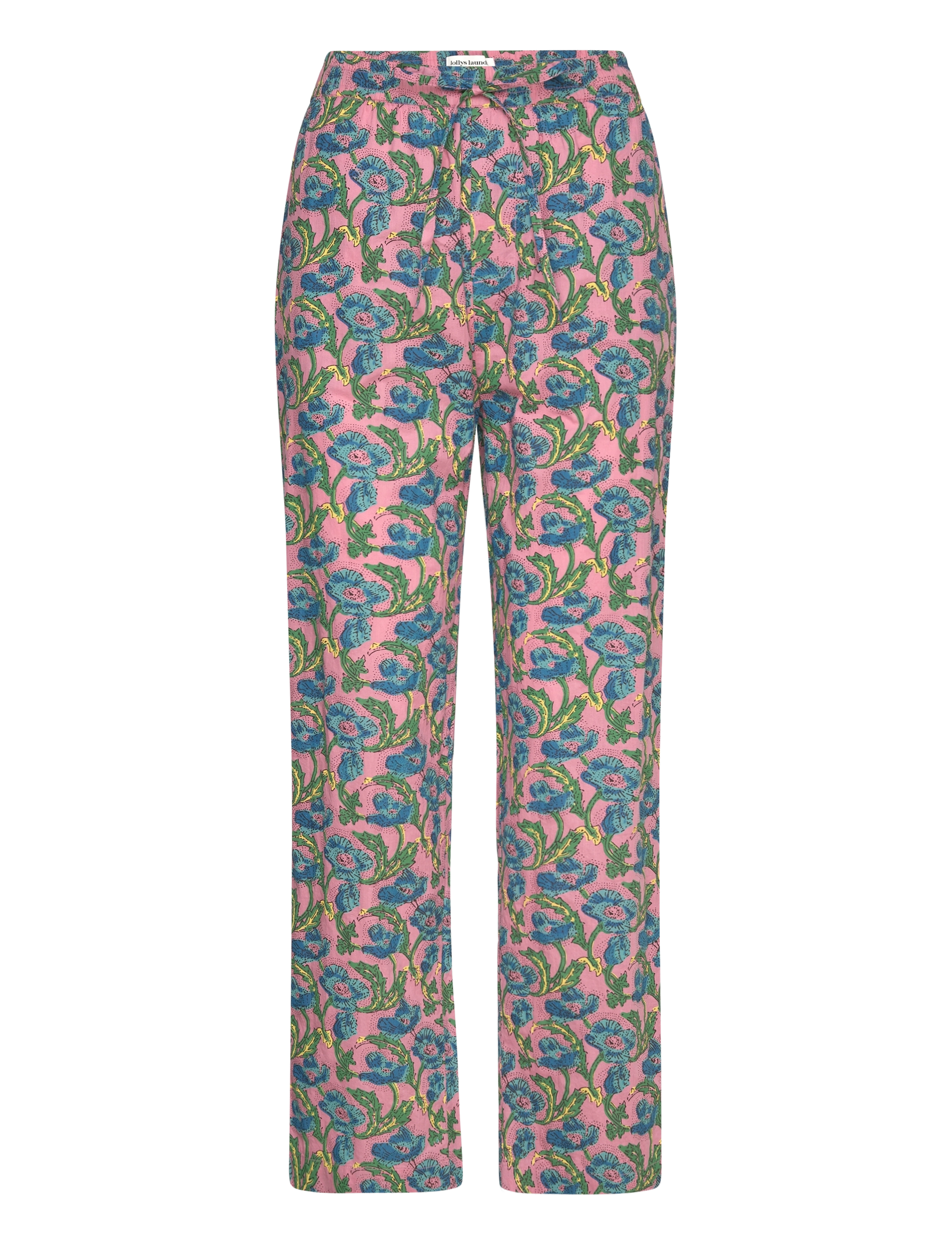 Lollys Laundry BillLL Pants - Bukser - FLOWER PRINT / pink/rose