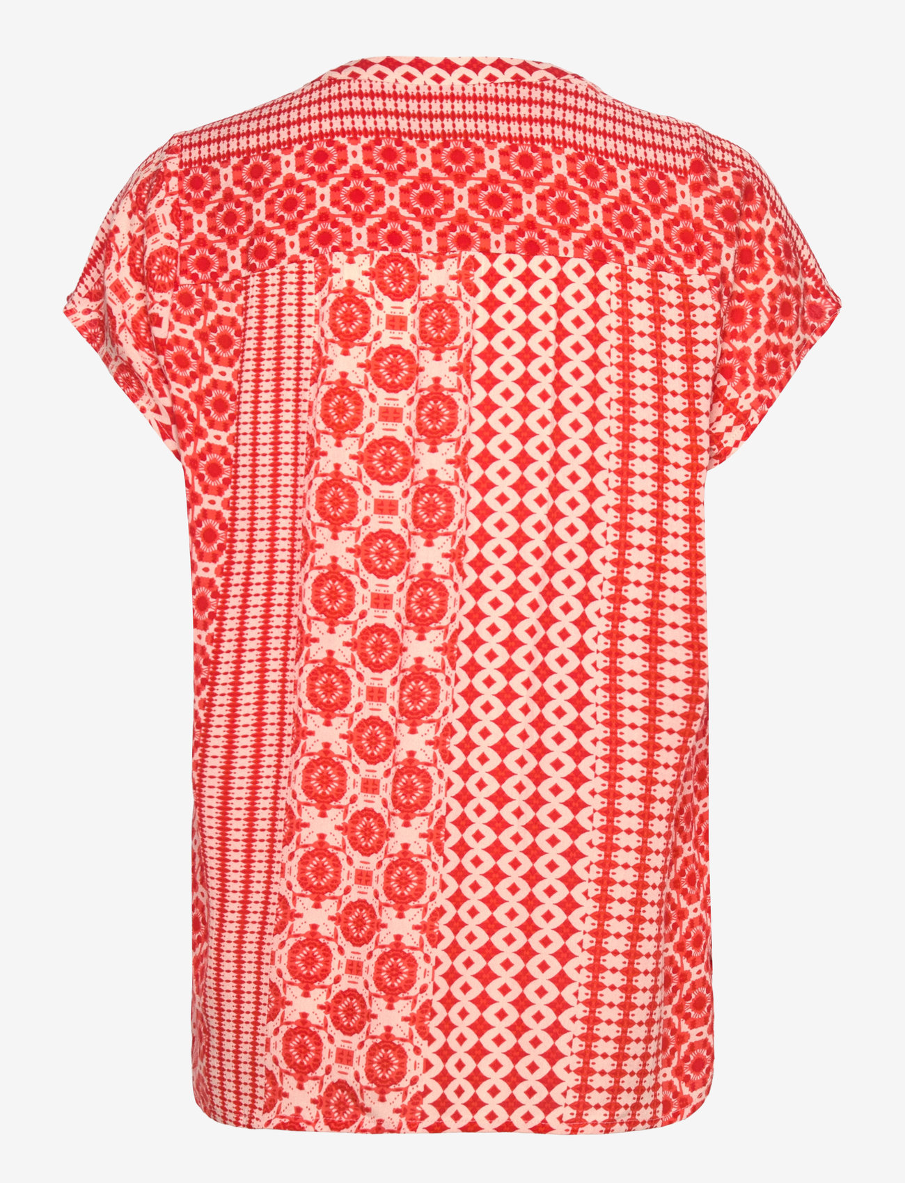 Lollys Laundry - HeatherLL Top SS - herbstliche kleidung - red - 1