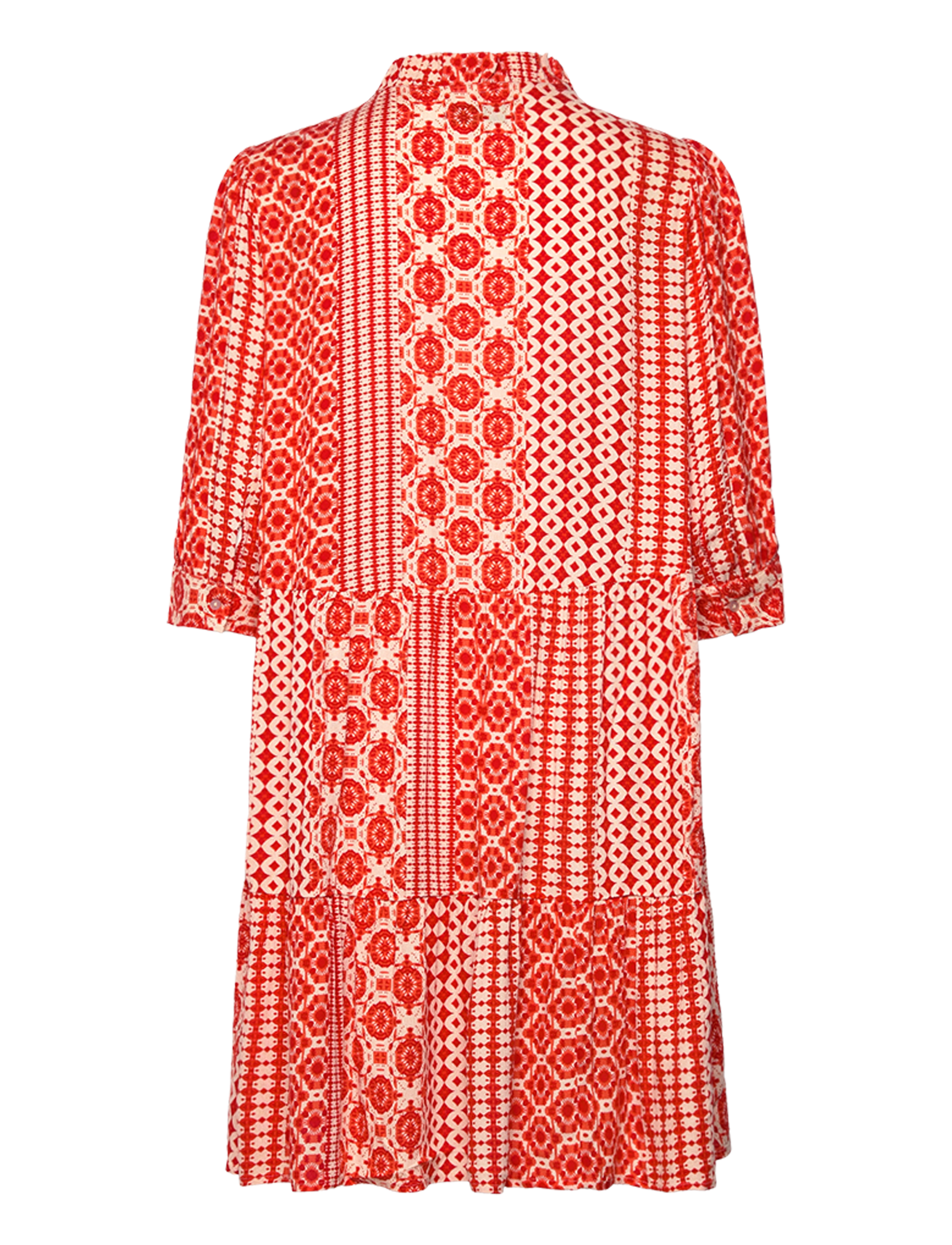 Lollys Laundry - SabineLL Short Dress SS - sommerkjoler - red - 1