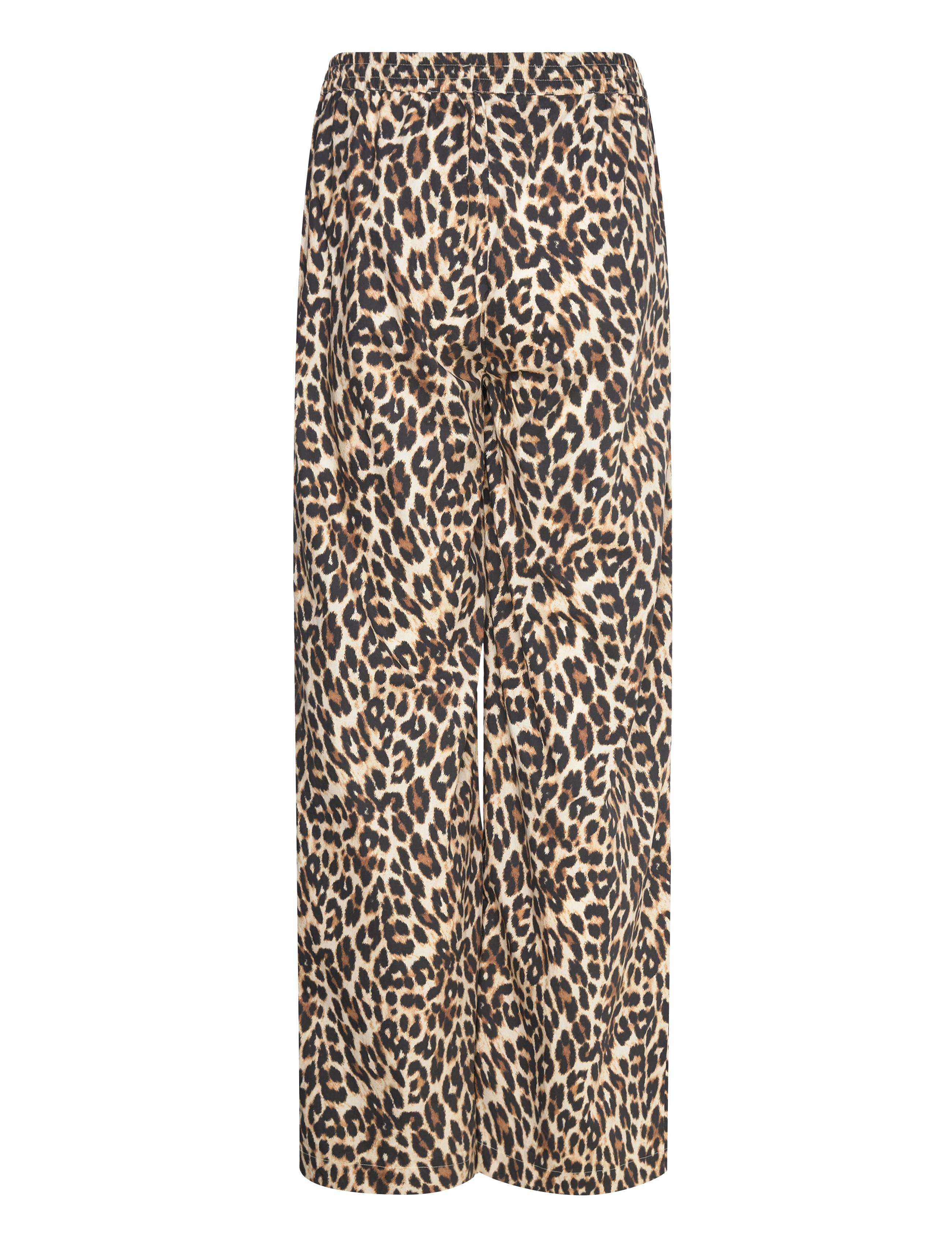 Lollys Laundry - RitaLL Pants - hosen mit weitem bein - leopard print - 1