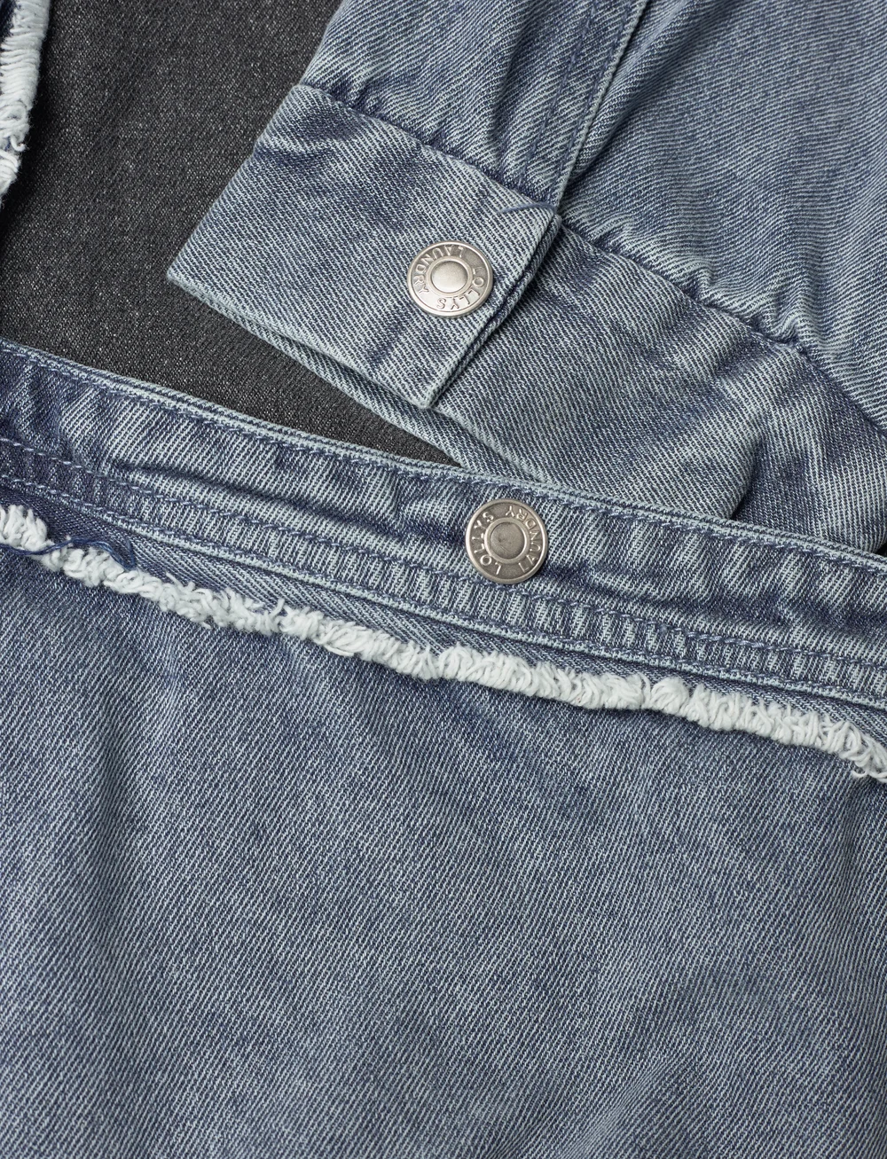 Lollys Laundry - KingstonLL OVS Jacket LS - jeansjacken - light blue - 3