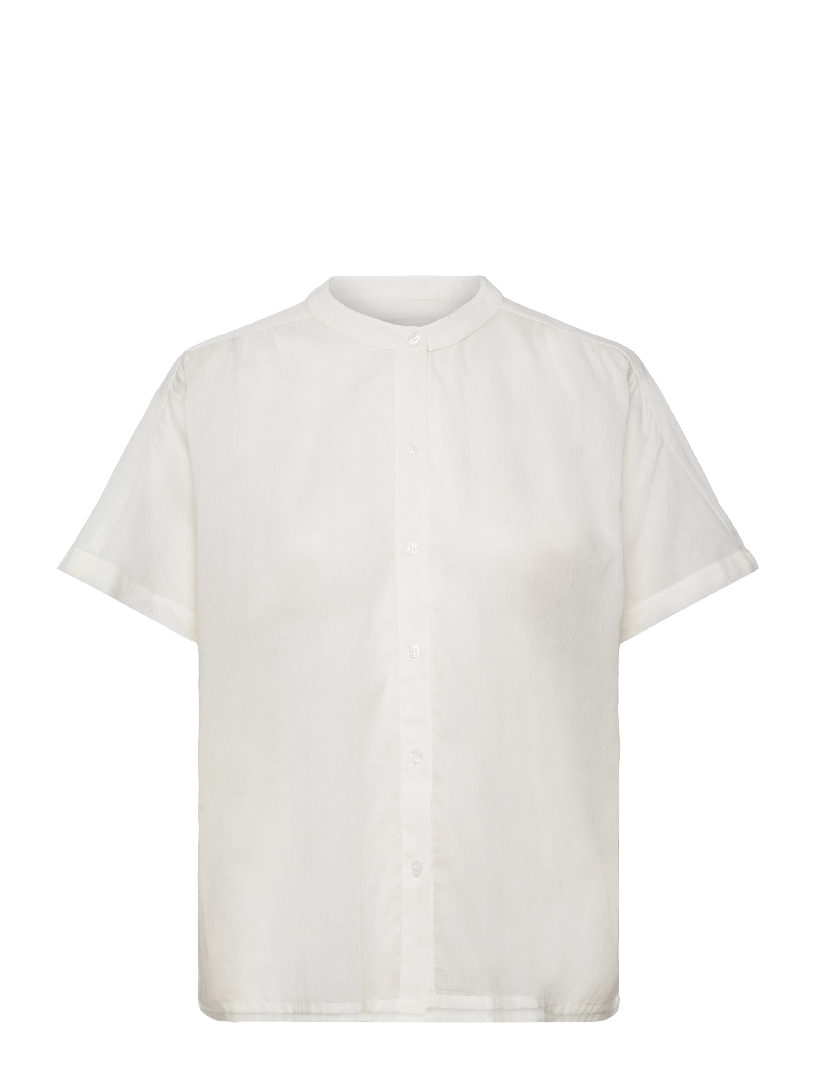 Lollys Laundry MyaLL Shirt SS - Bluser & Skjorter - CREME / cream