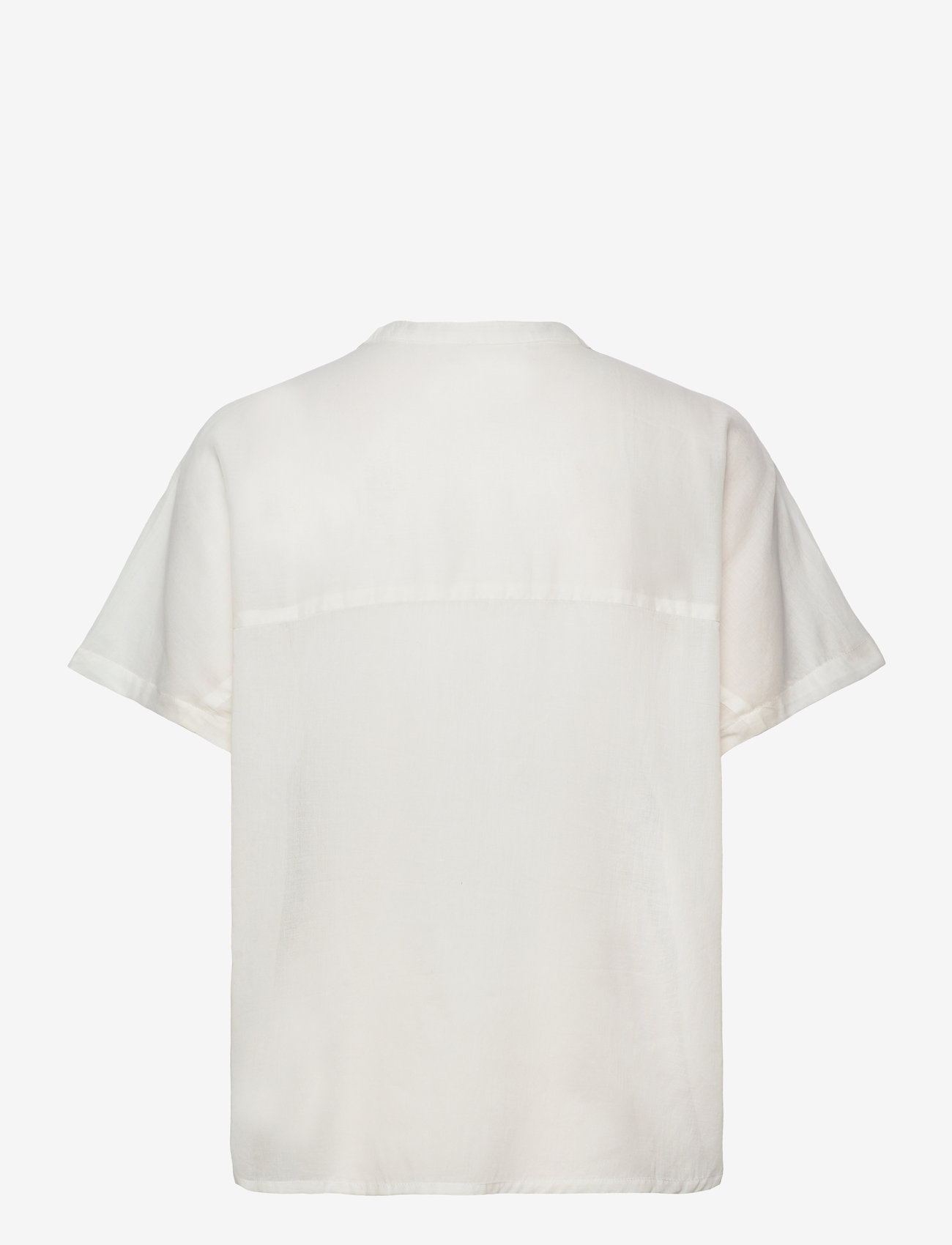 Lollys Laundry - MyaLL Shirt SS - kortärmade skjortor - creme - 1