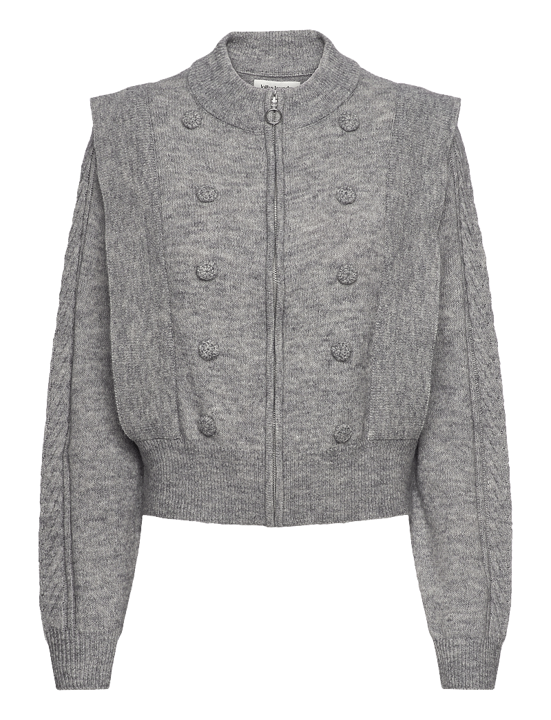Lollys Laundry - NoviaLL Cardigan LS - light grey melange - 0