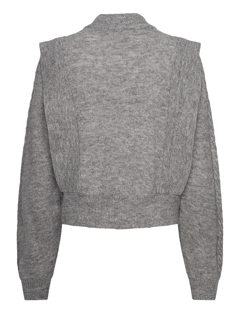 Lollys Laundry - NoviaLL Cardigan LS - light grey melange - 1