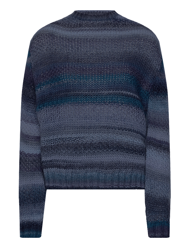 Lollys Laundry - FairhavenLL Jumper LS - striktrøjer - blue - 0