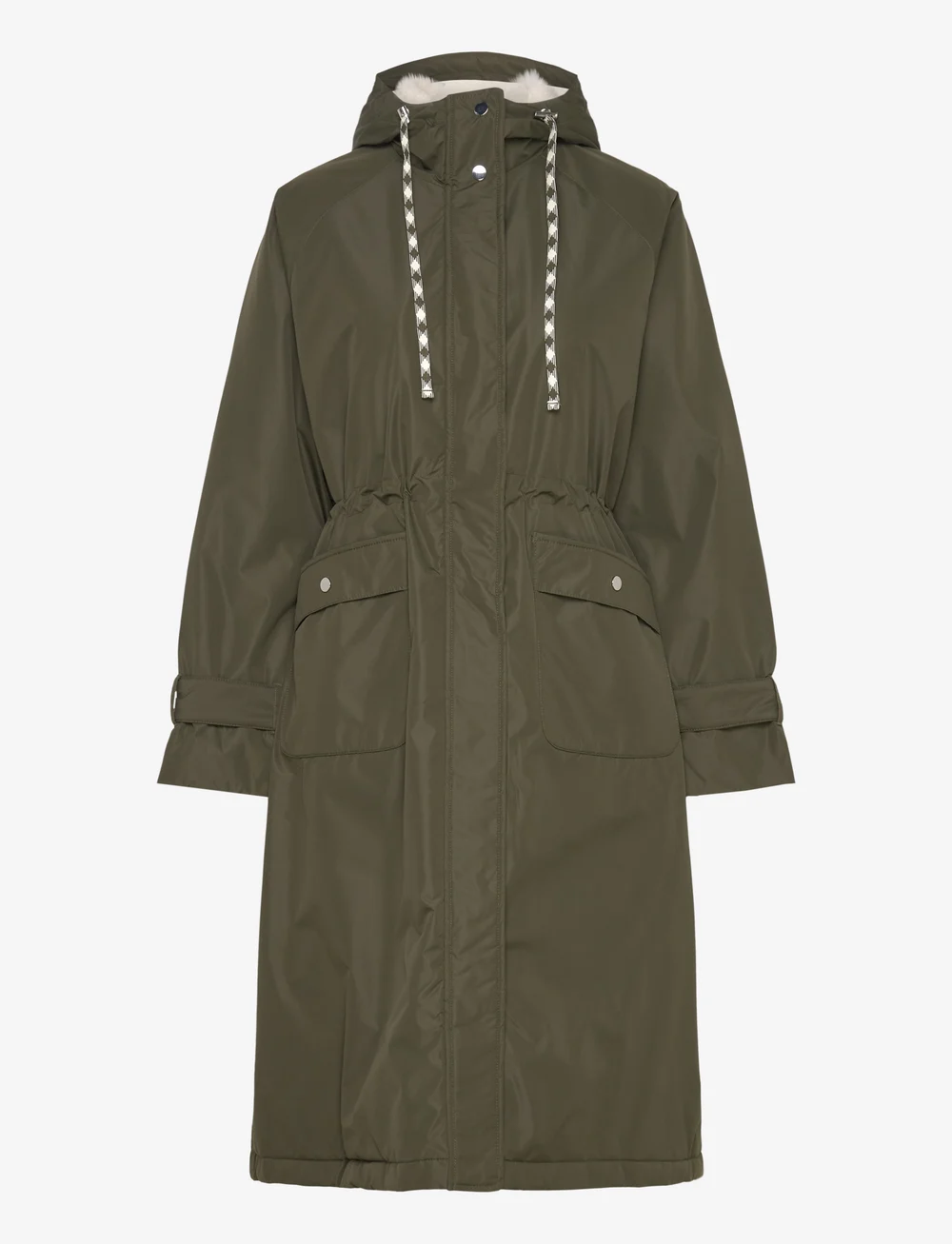 Lollys Laundry - SheaLL Coat Long - parkas - dark green - 0