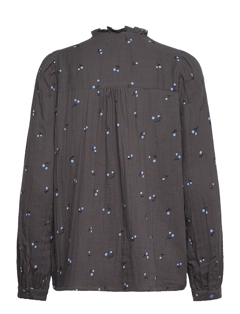 Lollys Laundry - RiverLL Shirt LS - pikkade varrukatega särgid - grey - 1