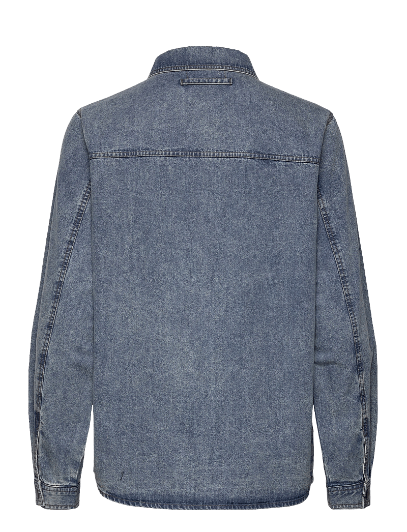 Lollys Laundry - MegLL Shirt LS - teksasärgid - light blue - 1