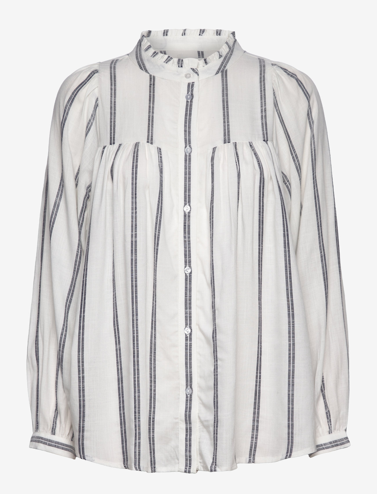 Lollys Laundry - CaraLL Shirt LS - langærmede bluser - stripe - 0