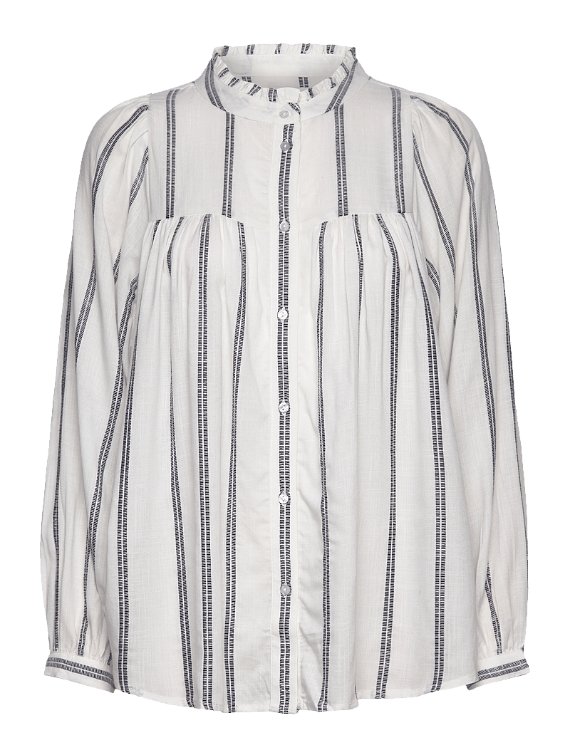 Lollys Laundry - CaraLL Shirt LS - langærmede bluser - stripe - 0