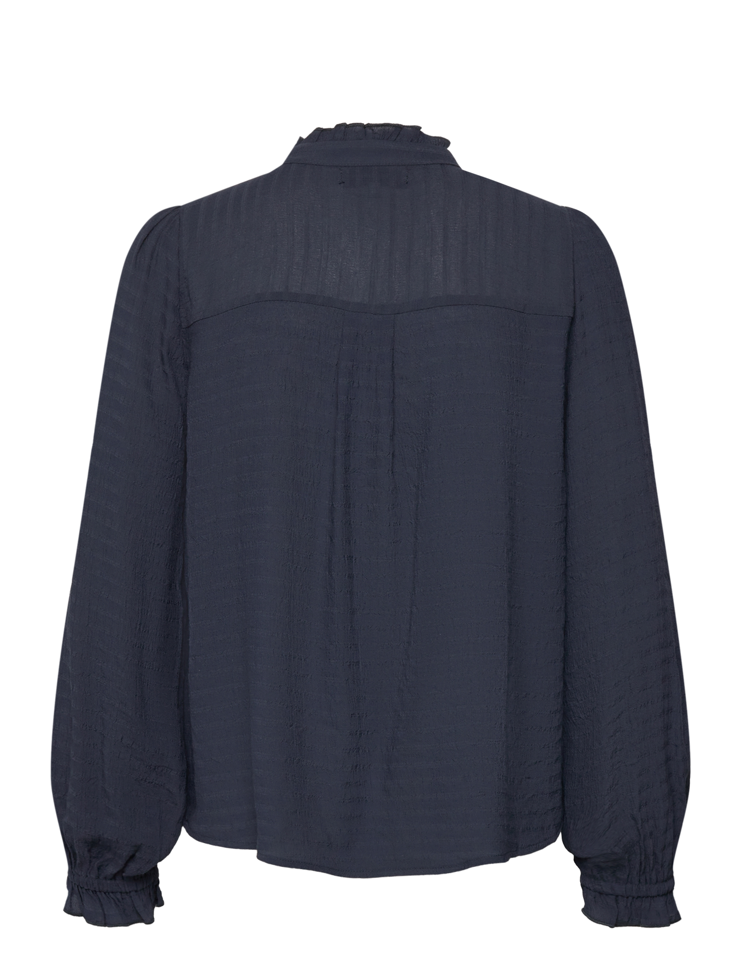 Lollys Laundry - ArielLL Shirt LS - langærmede skjorter - dark blue - 1