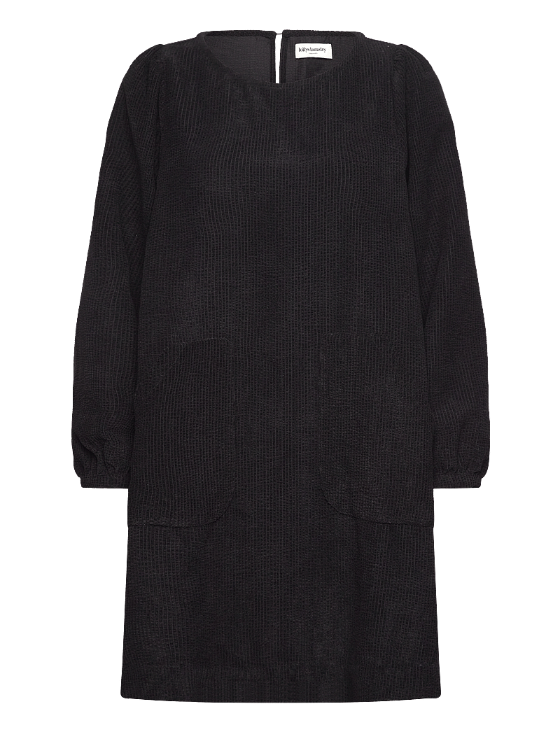 Lollys Laundry - CarlaLL Short Dress LS - korte kjoler - black - 0