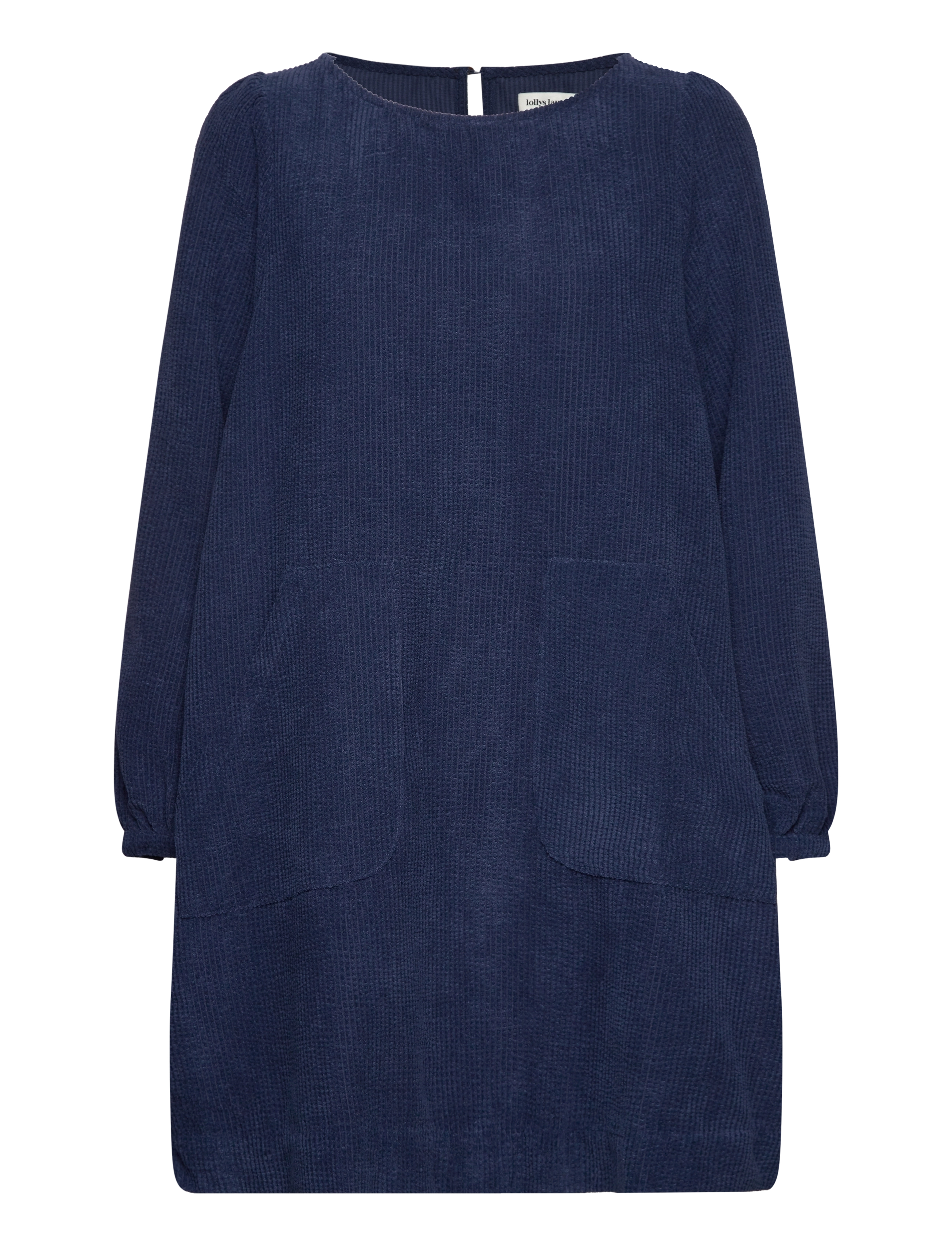 Lollys Laundry CarlaLL Short Dress LS - Kläder - DARK BLUE / blue