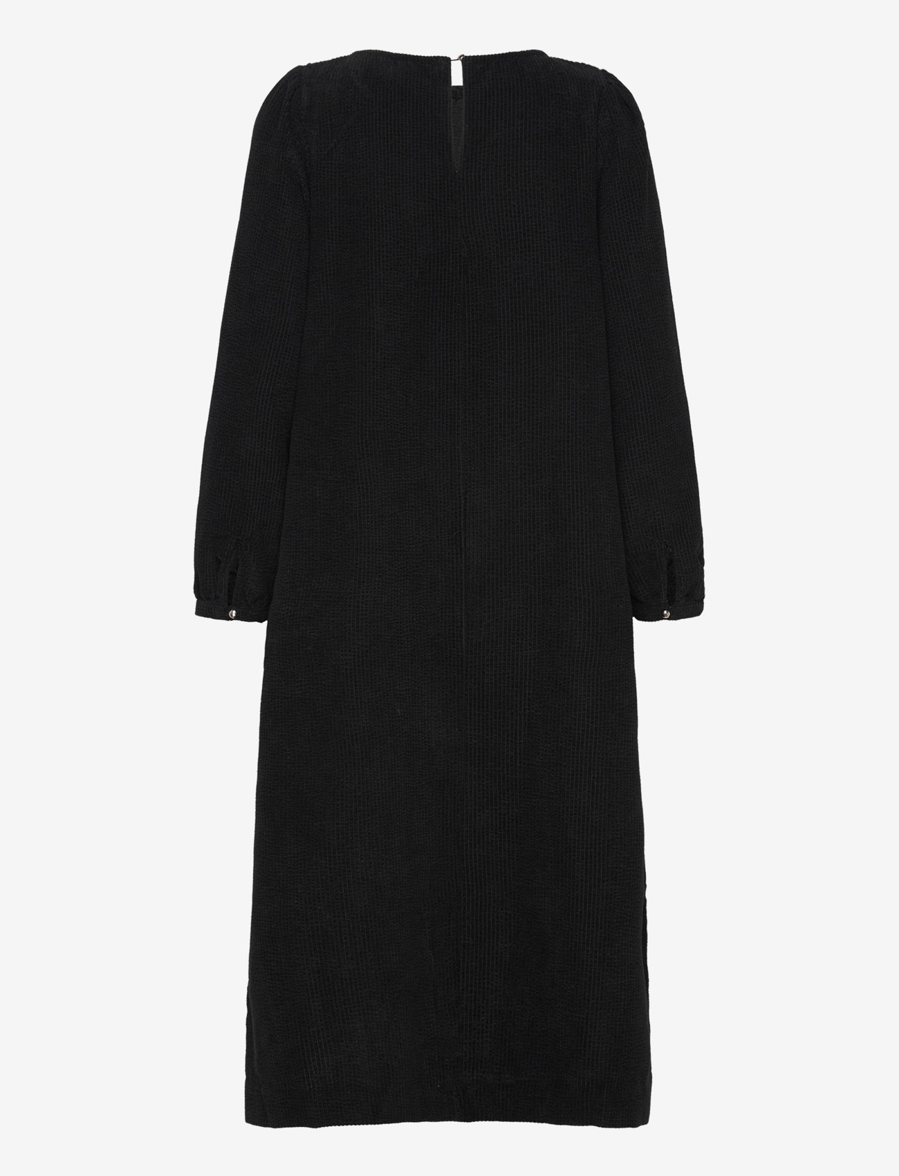 Lollys Laundry - LucasLL Midi Dress LS - midi kjoler - black - 1