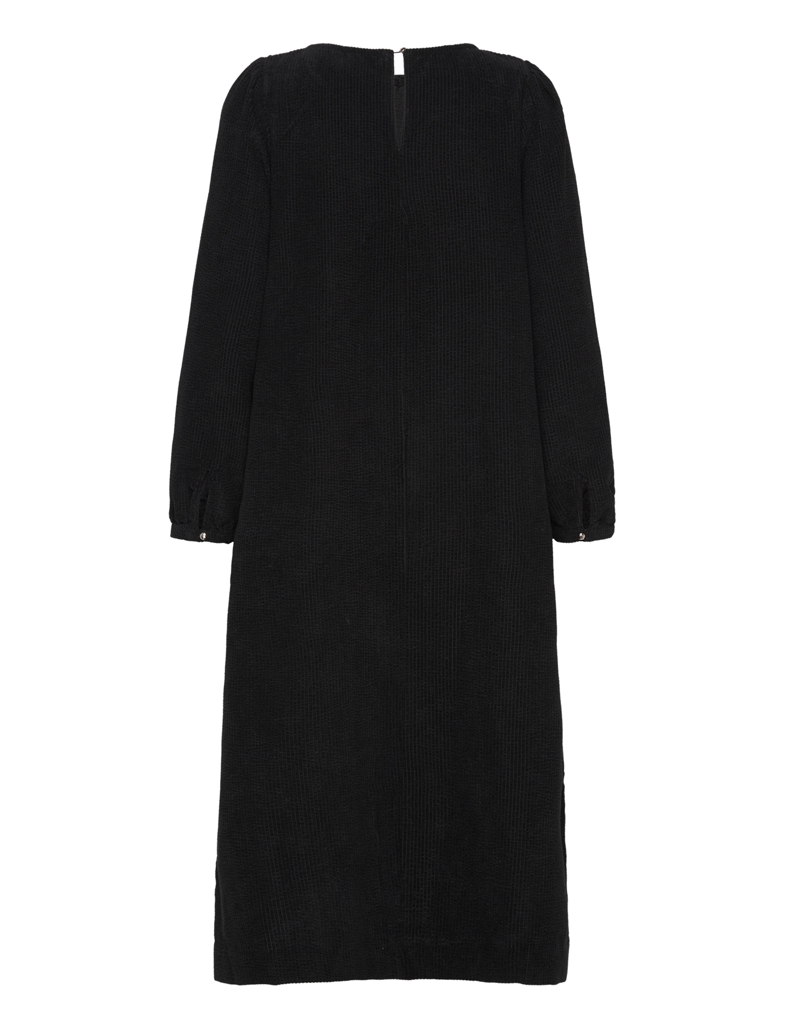 Lollys Laundry - LucasLL Midi Dress LS - sukienki do kolan i midi - black - 1