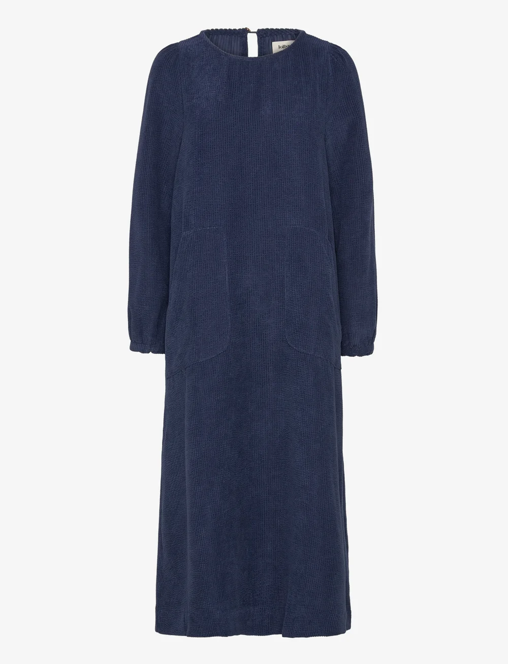 Lollys Laundry - LucasLL Midi Dress LS - midikleidid - dark blue - 0