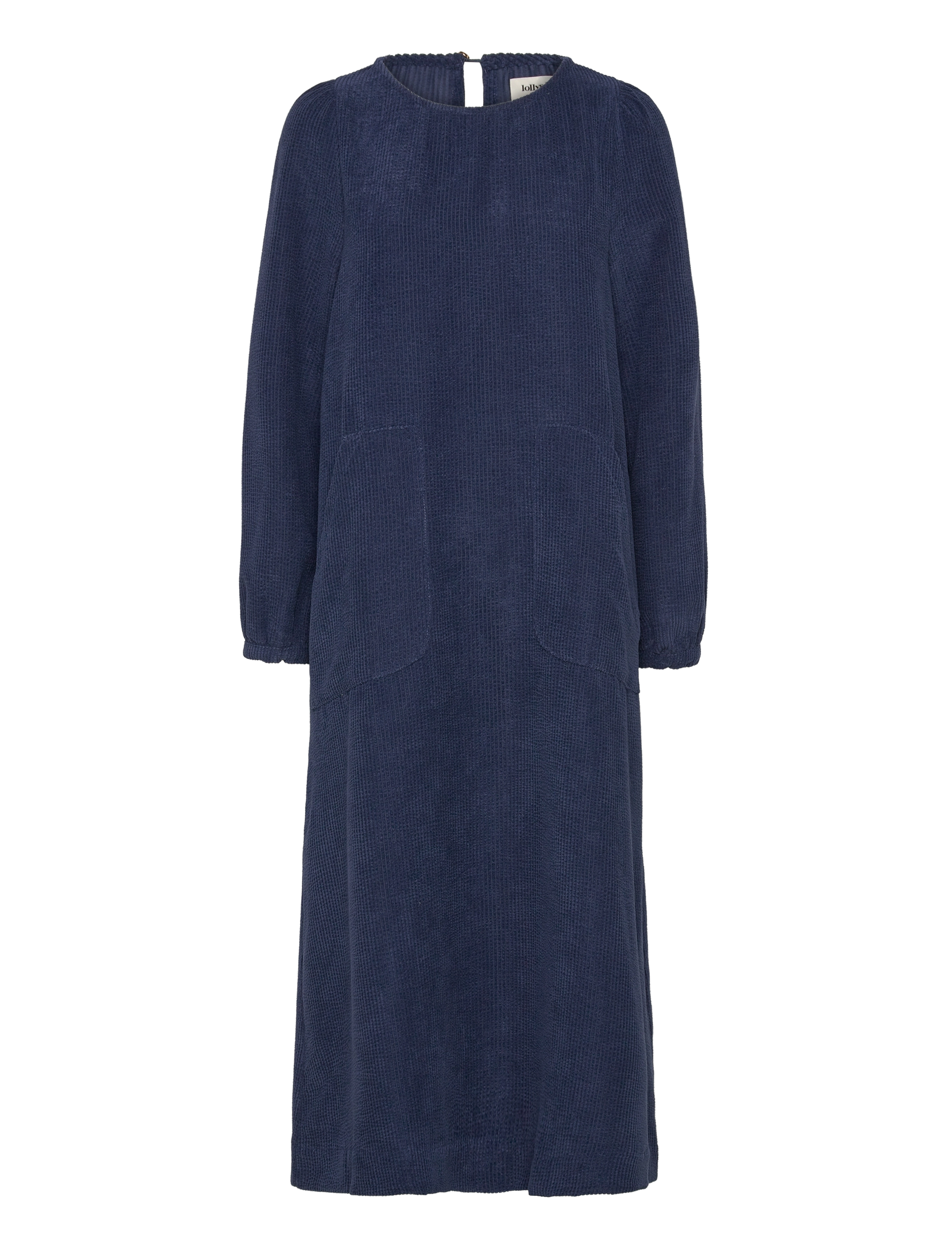 Lollys Laundry LucasLL Midi Dress LS - Kjoler - DARK BLUE / blue