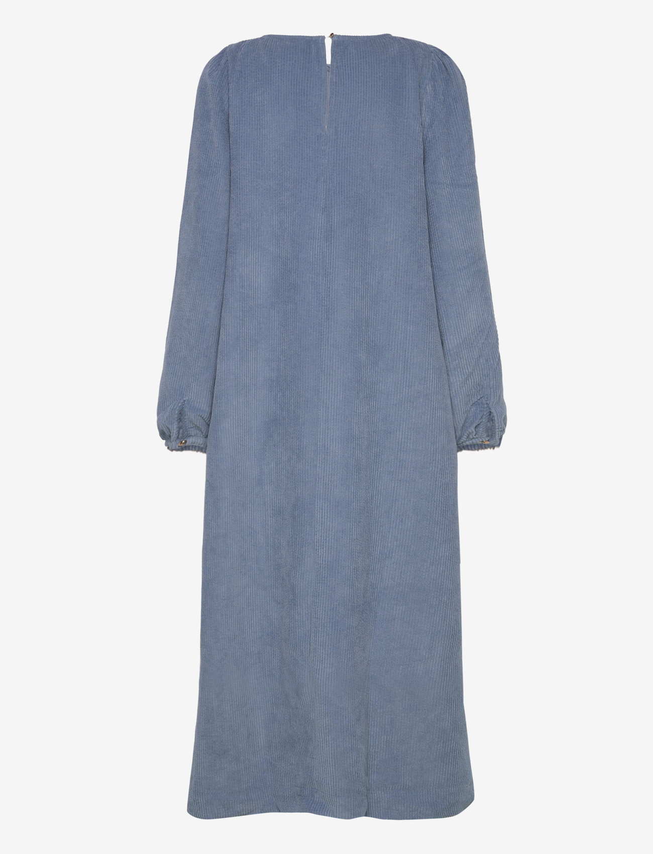 Lollys Laundry - LucasLL Midi Dress LS - midiklänningar - dusty blue - 1
