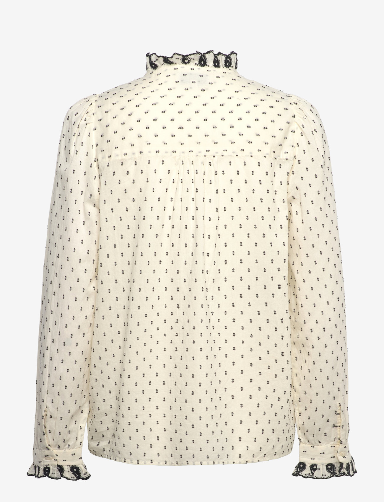 Lollys Laundry - RiverLL Shirt LS - langærmede bluser - creme - 1