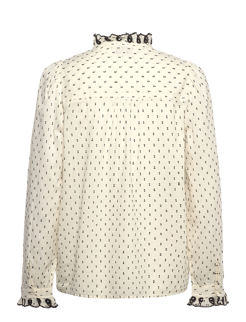 Lollys Laundry - RiverLL Shirt LS - langärmlige blusen - creme - 1