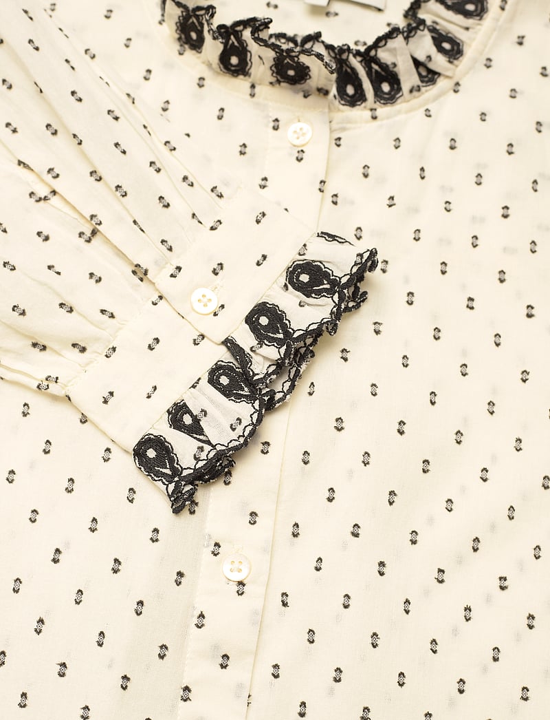 Lollys Laundry - RiverLL Shirt LS - langärmlige blusen - creme - 2