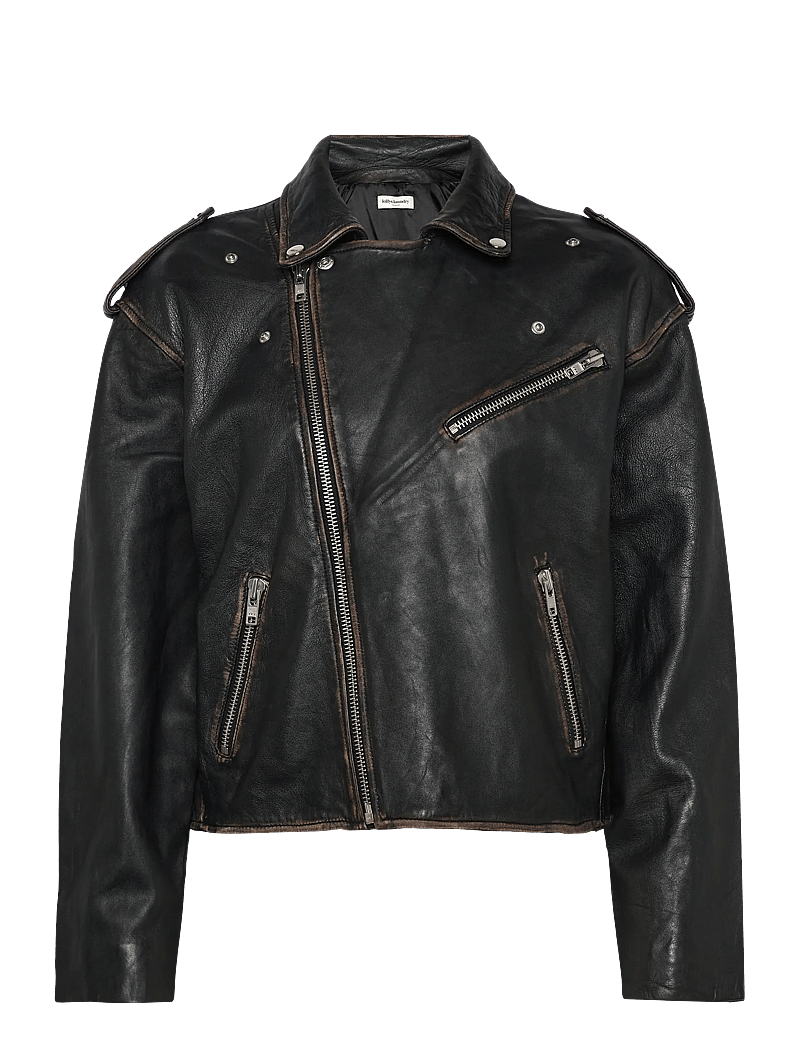 Lollys Laundry - LilLL Leather Jacket - forårsjakker - black - 1