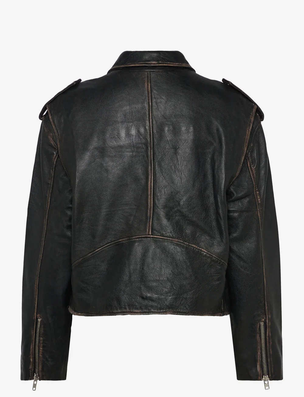 Lollys Laundry - LilLL Leather Jacket - skinnjackor - black - 2