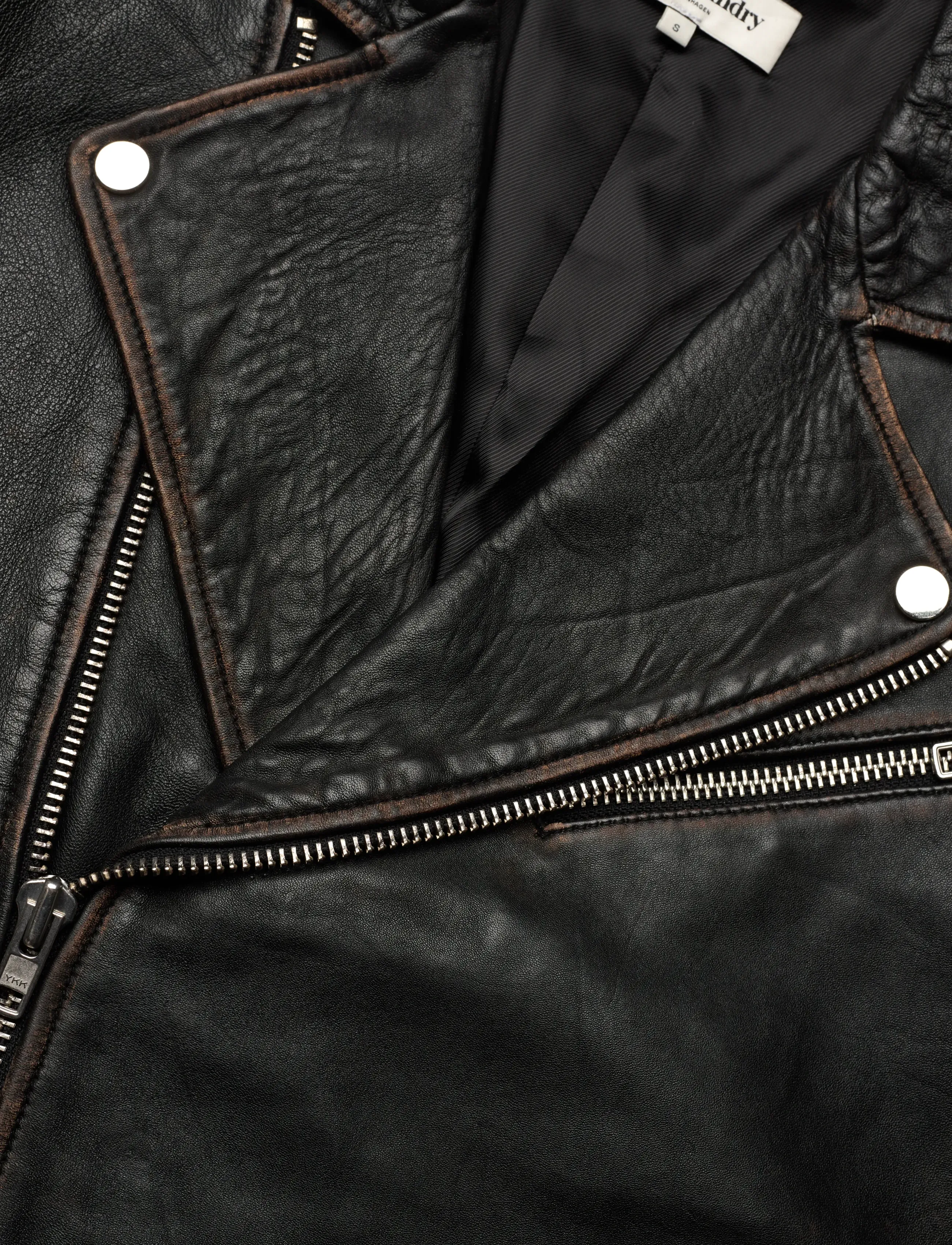 Lollys Laundry - LilLL Leather Jacket - spring jackets - black - 3
