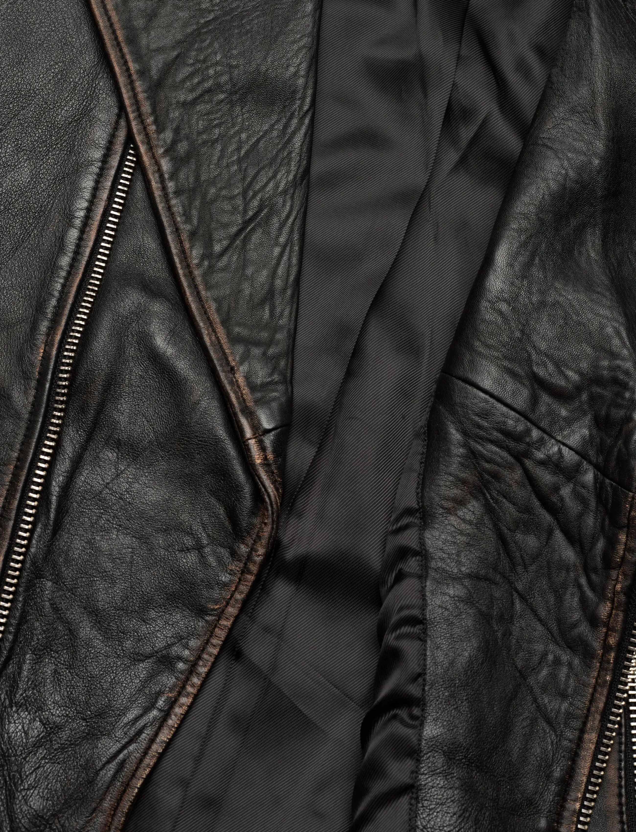 Lollys Laundry - LilLL Leather Jacket - spring jackets - black - 5