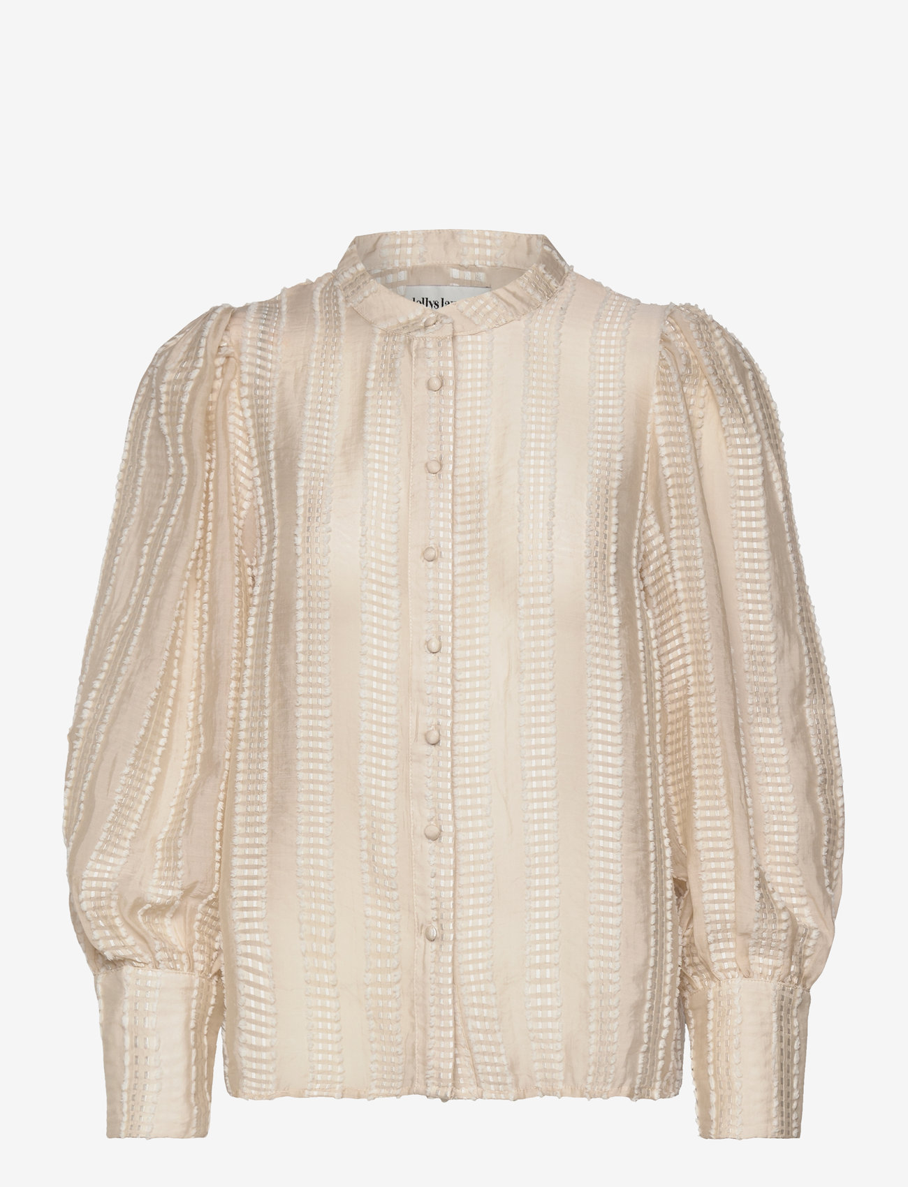 Lollys Laundry - RoraLL Shirt LS - pikkade varrukatega pluusid - creme - 0