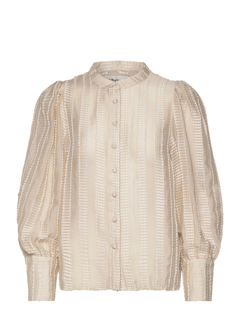 Lollys Laundry - RoraLL Shirt LS - pikkade varrukatega pluusid - creme - 0