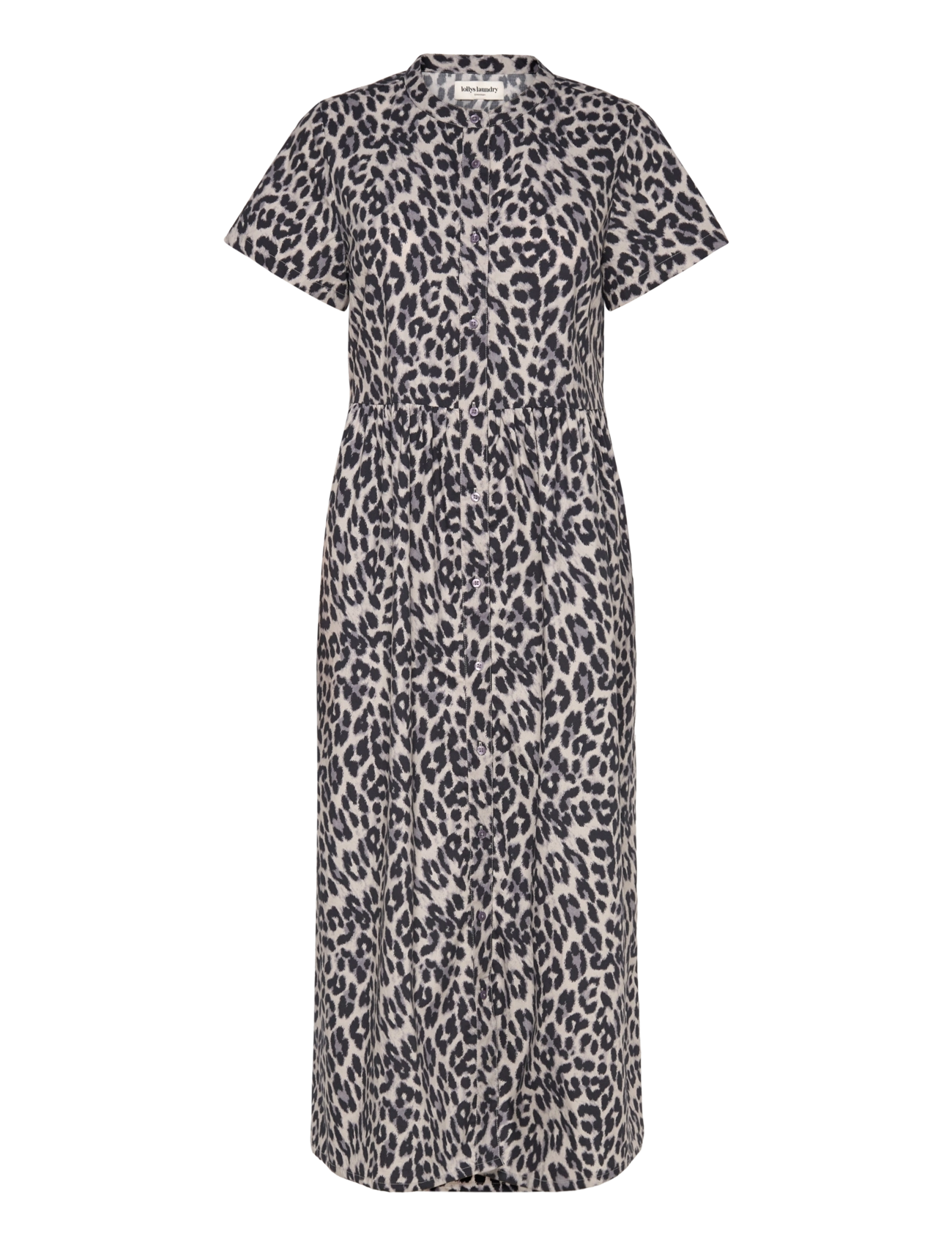 Lollys Laundry AliyaLL Maxi Dress SS - Lollys Laundry - LEOPARD PRINT / multi