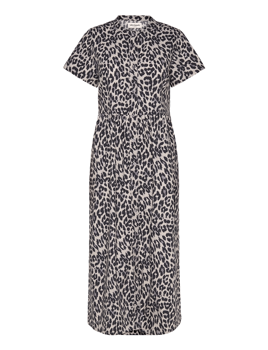 Lollys Laundry - AliyaLL Maxi Dress SS - modetrends - leopard print - 0