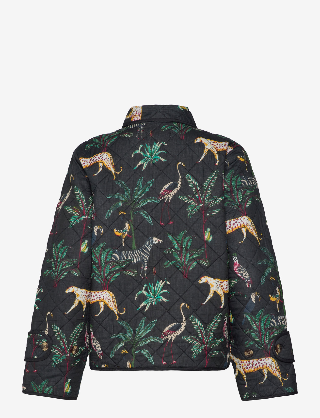 Lollys Laundry - ViolaLL Quilted Jacket LS - washed black - 1