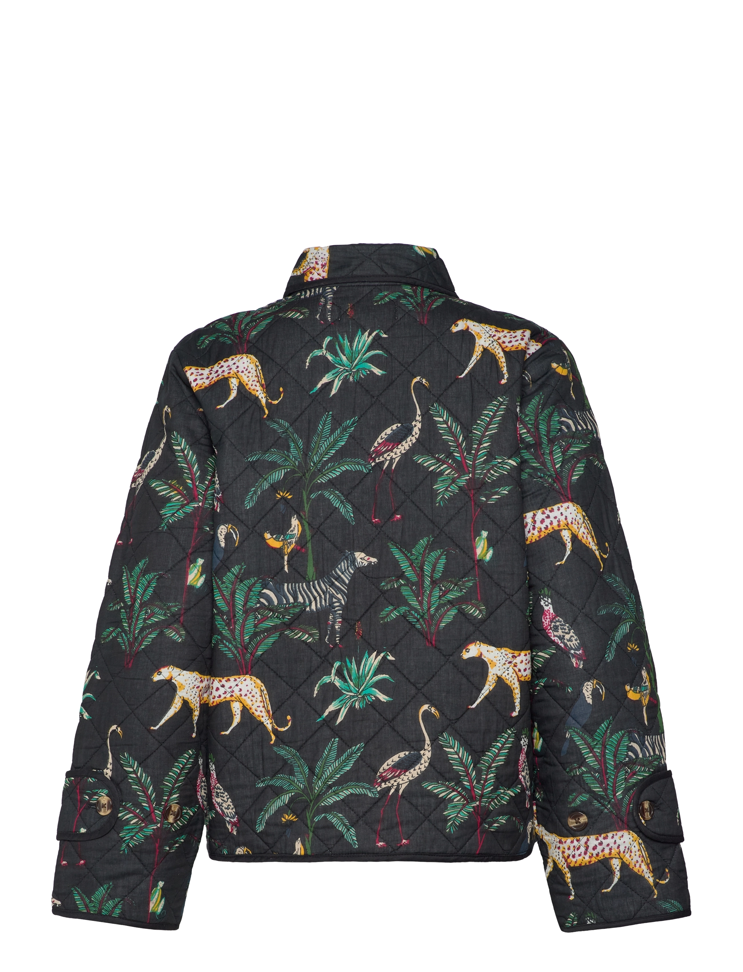 Lollys Laundry - ViolaLL Quilted Jacket LS - washed black - 1